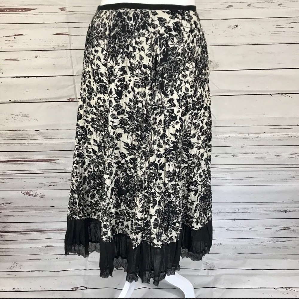 Nygard‎ Collection skirt Black /Cream size 8